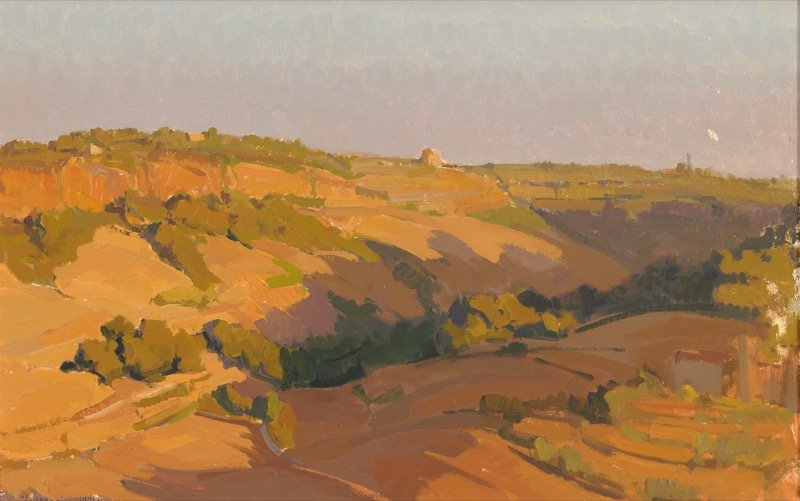 1931 - La valle al tramonto